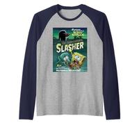 Spongebob Squarepants Slasher Manche Raglan