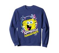 Spongebob Squarepants Spongebob Bubble Flower Sweatshirt