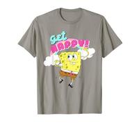 Spongebob Squarepants Spongebob Get Happy Cute Rainbow T-Shirt