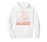 Spongebob Squarepants Spongebob Patrick & Gary Outline Sweat à Capuche