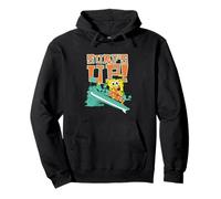 Spongebob Squarepants Surf's Up Palm Trees Sweat à Capuche