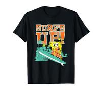 Spongebob Squarepants Surf's Up Palm Trees T-Shirt