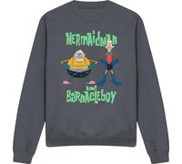 SpongeBob SquarePants - Sweat-shirt pour homme/femme unie TV12804 (XXL) (Charbon de bois)