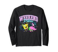 Spongebob Squarepants Weekend Vibes Manche Longue