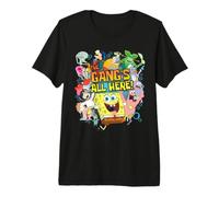 Spongebob The Gang's All Here T-Shirt Haut de Gamme