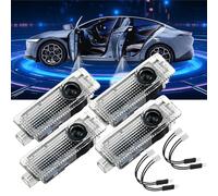 Spongent 4 Pièces Porte de Voiture LED Fantôme Ombre Lumière Logo Projecteur pour Mini Cooper R55 R56 R57 R58 R59 R60 R61 F54 F55 F56 F57
