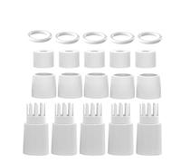 SPONGL Capuchons étanches, 5 coupleurs RJ45, IP67, Ethernet, réseau, connecteurs de câbles, barre de passage droite, réseaux à large bande, rallonges de câble