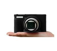 SPONGL Étuis de transport, étui portable en cuir PU pour appareil photo SX740/730 pochettes avec bretelles