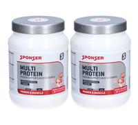 Sponser Multi Protein CFF Fraise Poudre 2x425 g