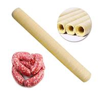 Sponsi Boyau à Saucisse Boyau à Saucisse au collagène 14M x20MM Qualité Corps Naturel à la Saucisse de Porc Enveloppement au Saucisson rôti de Saucisse séchée Steadfast