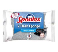 SPONT - Éponges Récurantes Efficaces Sans Rayures, Nettoyage Optimal et Douceur (Lot de 2) - Le lot de 4