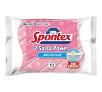 SPONT - Lot de 2 Éponges Grattantes Salle de Bains, Nettoyage Efficace et Durable - Le lot de 4