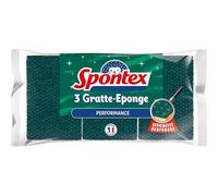 SPONT. Pack de 3 éponges gratte-éponge Performance pour un nettoyage rapide et efficace- Lot De 3