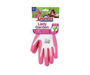 Spontex 12130146 Lady Garden Paire de gants de jardinage Taille 6