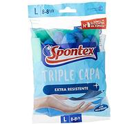 Spontex 278058 Gants triple couche, grande taille 8, L
