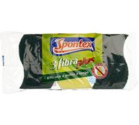 Spontex 3 Fibre Plus Lot de 3 éponges de cuisine