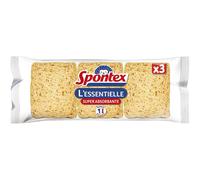Spontex Éponges de nettoyage Essentielle X3