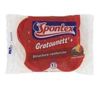 Spontex Eponges Gratounett'+ - Le paquet de 2