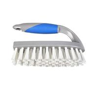 SPONTEX EXPERT - Brosse Ergonomique - Brosse à Main avec Poignée - Fibres Synthétiques Ultra Résistantes - 1 Brosse