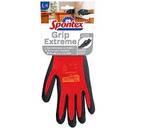Spontex Grip Extreme Gants de travail en mousse de nitrile conformes à la norme EN 388, légers, flexibles, couleur non sélectionnable, taille L, 1 paire