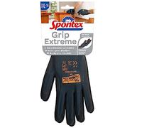 Spontex Grip Extreme Gants de travail en mousse de nitrile conformes à la norme EN 388, légers, flexibles, couleur aléatoire, taille XXL, 1 paire