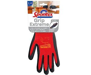 Spontex Grip Extreme Gants de travail en mousse de nitrile conformes à la norme EN 388, légers, flexibles, couleur non sélectionnable, taille L, 1 paire