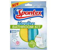 Spontex Kit Microfibre Salle de Bain x2