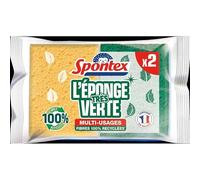 Spontex l'Eponge Verte, Lot de 2