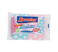 Spontex Lot De 2 Eponges Salle De Bain Salsa - Végétale