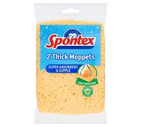 Spontex Lot de 2 serpillières épaisses hygiéniques