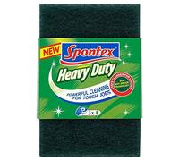 Spontex Lot de 2 tampons à récurer résistants (3)