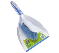 Spontex Pelle et balayette | Balayette grande capacité | Poils durables et rebord souple en caoutchouc | Compact | Design léger