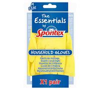Spontex The Essentials Household Gloves Medium Size 1 Pair