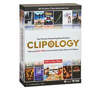 Spontuneous Clipology - Le Jeu de société Premier Streaming avec de Vrais Clips des Meilleurs Films et séries télévisées au Monde, Multicolore, 8 x 20 x 27 cm