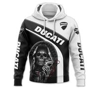 SPONYBORTY Hoodies Vestes T-Shirt Pantalons Shorts Cardigan Mince 3D Du-CAti Impression Pull HommesFemmes Casual Polyester Sweat chapeau/A2/XL