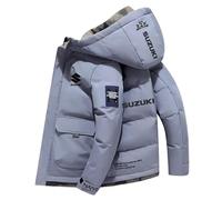 SPONYBORTY Long Su-ZU.ki Printing Hoodie Cardigan Sleeve Hoodies Solid Color Zip Jacket for Men/Women résistant/C/M