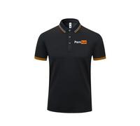 SPONYBORTY Polos Revers Plain po-rnh.ub Impression T-Shirt à Manches Courtes Top Hommes et Femmes Coton Travail décontracté Fille/C/XL