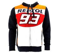 SPONYBORTY Veste à capuche combinaison de course Cardigan pour Rep-sol #93 Sweat-shirt zippé pour hommes Vêtements de cyclisme Moto Adolescent/A/XXL