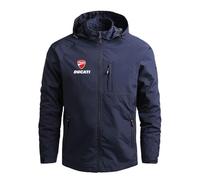 SPONYBORTY Veste Du-Cati pour hommes sweat-shirt à capuche imperméable manteau coupe-vent d'extérieur vêtements de sport veste/B/XL