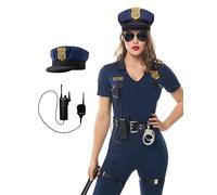 Spooktacular Creations Adult Police Costumes pour les fêtes costumées d'Halloween, le cosplay policier, les fêtes cosplay, les fêtes à thème pour les créations policières adultes