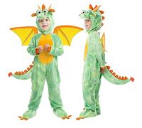 Spooktacular Creations Baby Dragon Costume Infant Deluxe Set with Toys for Kids Role Play (Small (5 - 7 yrs))