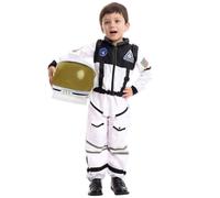 Spooktacular Creations Casque d'Astronaute avec Visière Mobile Jouet de Jeu d'Eveil pour les Enfants et les Jeunes Enfants