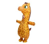 Spooktacular Creations Child Halloween Costumes gonflables Unisexe Kids Funny Girafe Full Corps Costume gonflable Costumes pour les festivals de vacances Fêtes - Enfant moyen (7-10)