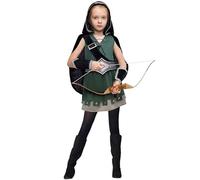 Spooktacular Creations Costume de chasseuse à capuche Warrior Night pour Halloween Tween Girls avec accessoires-S