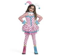Spooktacular Creations Costume de clown effrayant pour fille, costume d'Halloween pour clown méchant