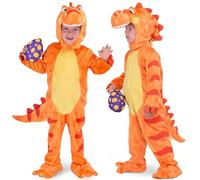 Spooktacular Creations Costume de Dinosaure T-Rex Deluxe pour Enfants pour Halloween, Fête Déguisée en Dinosaure, Jeu de Rôle et Cosplay (S)