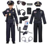 Spooktacular Creations Costume de police pour Enfants Cosplay d'Halloween