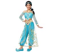 Spooktacular Creations: Costume de princesse arabe pour filles. Parfait pour Halloween, jeux de rôle et fêtes de cosplay.-S