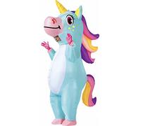 Spooktacular Creations Costume gonflable à licorne complète adulte (bleu)