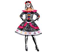 Spooktacular Creations Day’s Day of the Dead Spanish Costume Set pour Halloween Lady Dress Up Party, Dia Los Muertos (Medium)